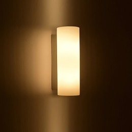 Lámpara de pared de vidrio moderna contemporánea con luz ambiental, apliques de pared, luz de pared