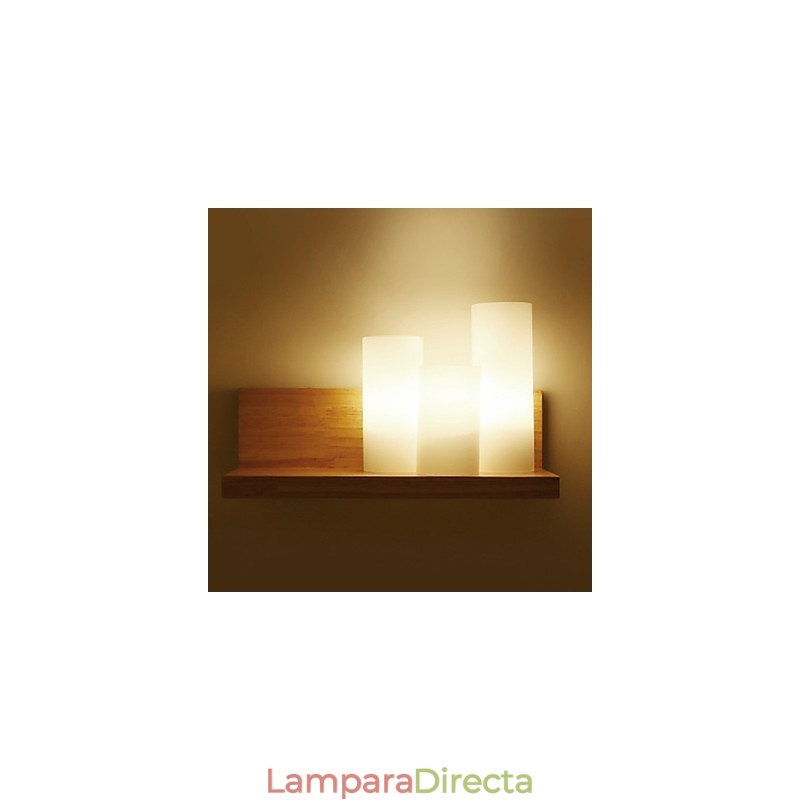Aplique de pared con luz ambiental de estilo minimalista y protección ocular para el hogar.