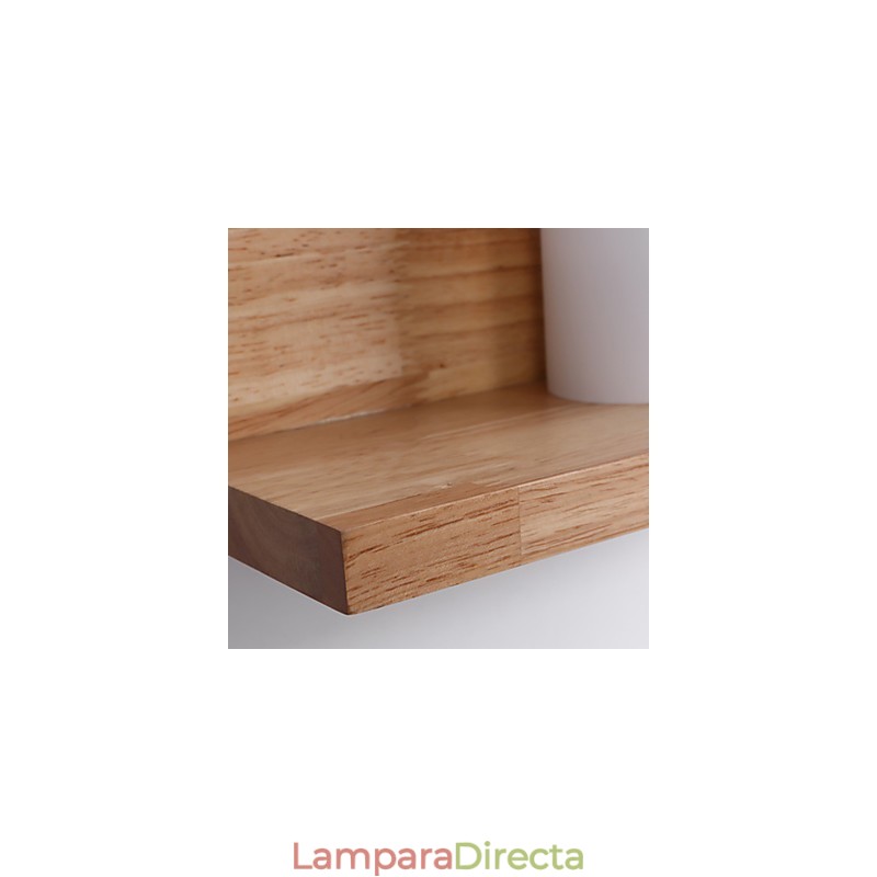 Aplique de pared con luz ambiental de estilo minimalista y protección ocular para el hogar.