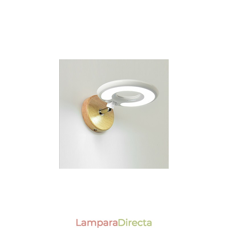 Aplique de pared moderno contemporáneo con luz ambiental Apliques de pared Aplique de pared
