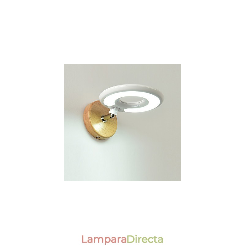 Aplique de pared moderno contemporáneo con luz ambiental Apliques de pared Aplique de pared