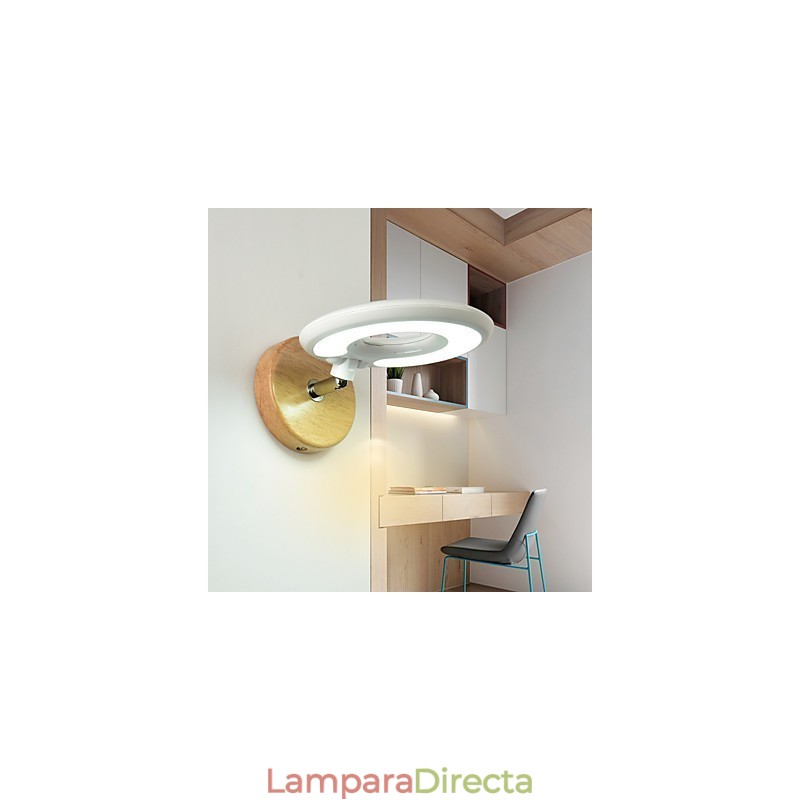 Aplique de pared moderno contemporáneo con luz ambiental Apliques de pared Aplique de pared