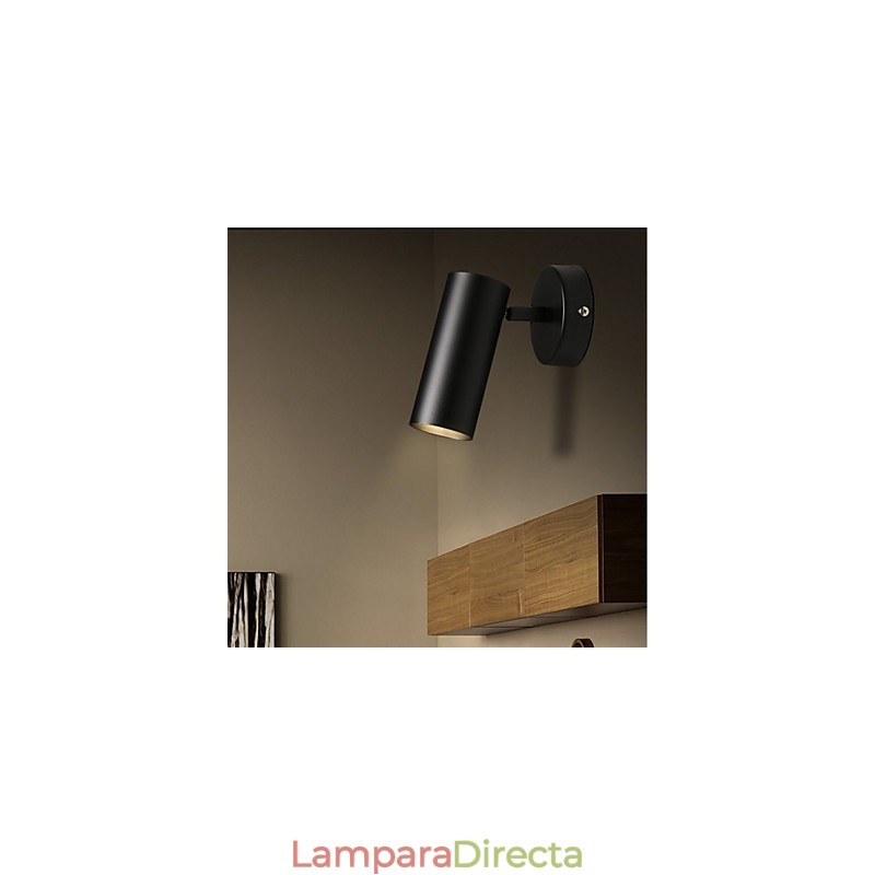 Apliques de pared con luz ambiental contemporánea moderna y característica