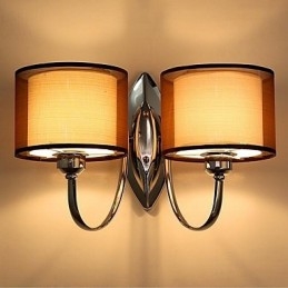 Apliques de pared vintage con luz descendente y acabado galvanizado