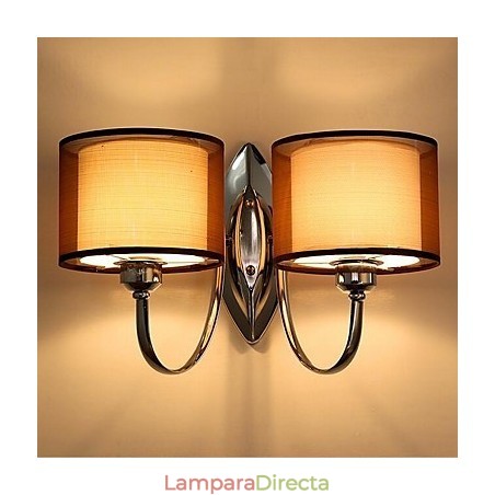 Apliques de pared vintage con luz descendente y acabado galvanizado Apliques de pared vintage con luz descendente y acabado galvanizado