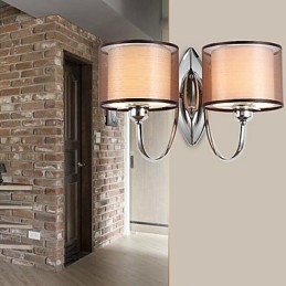 Apliques de pared vintage con luz descendente y acabado galvanizado