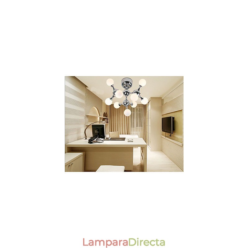 Lámpara de bola de cristal artístico