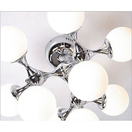 Lámpara de bola de cristal artístico