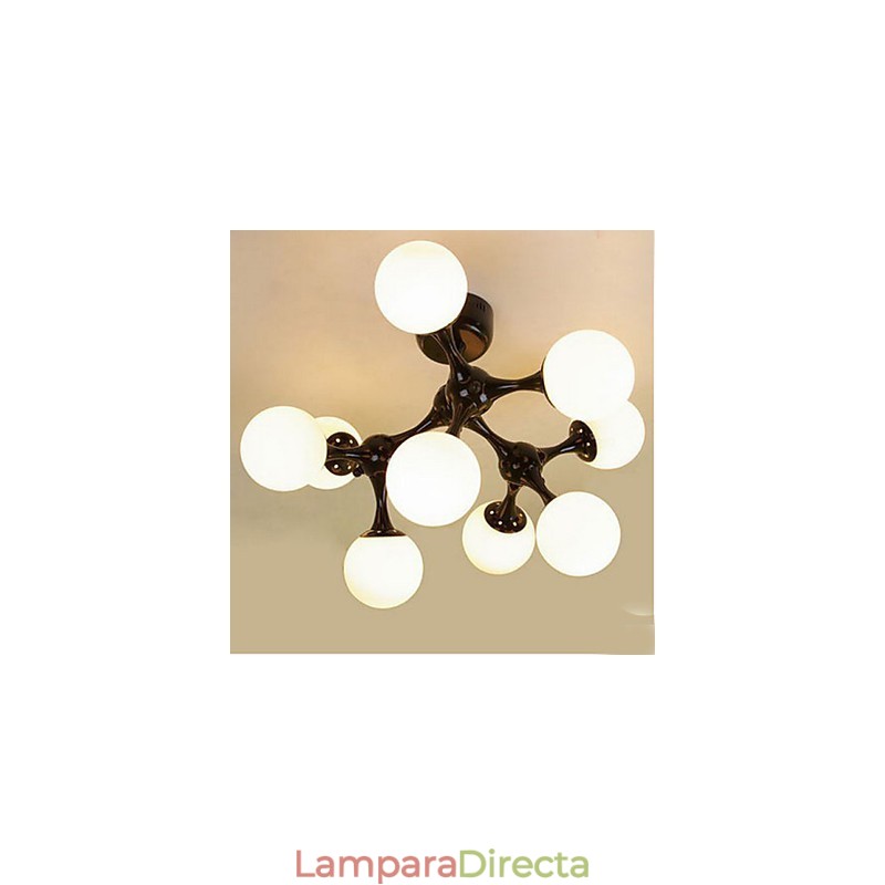 Lámpara de bola de cristal artístico