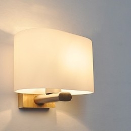 Apliques de pared con luz ambiental, estilo rústico, moderno y contemporáneo, para proteger los ojos.