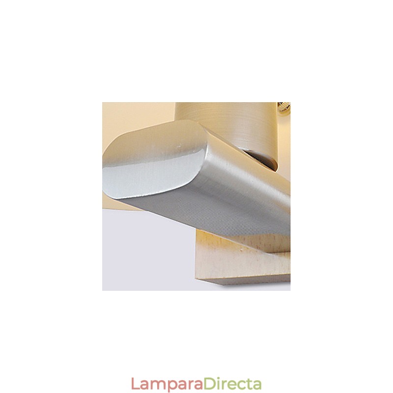 Apliques de pared con luz ambiental, estilo rústico, moderno y contemporáneo, para proteger los ojos.