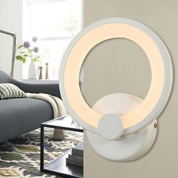 Lámparas de pared modernas estilo simplicidad acrílico sala de estar pasillo dormitorio hotel habitaciones lámpara de noche