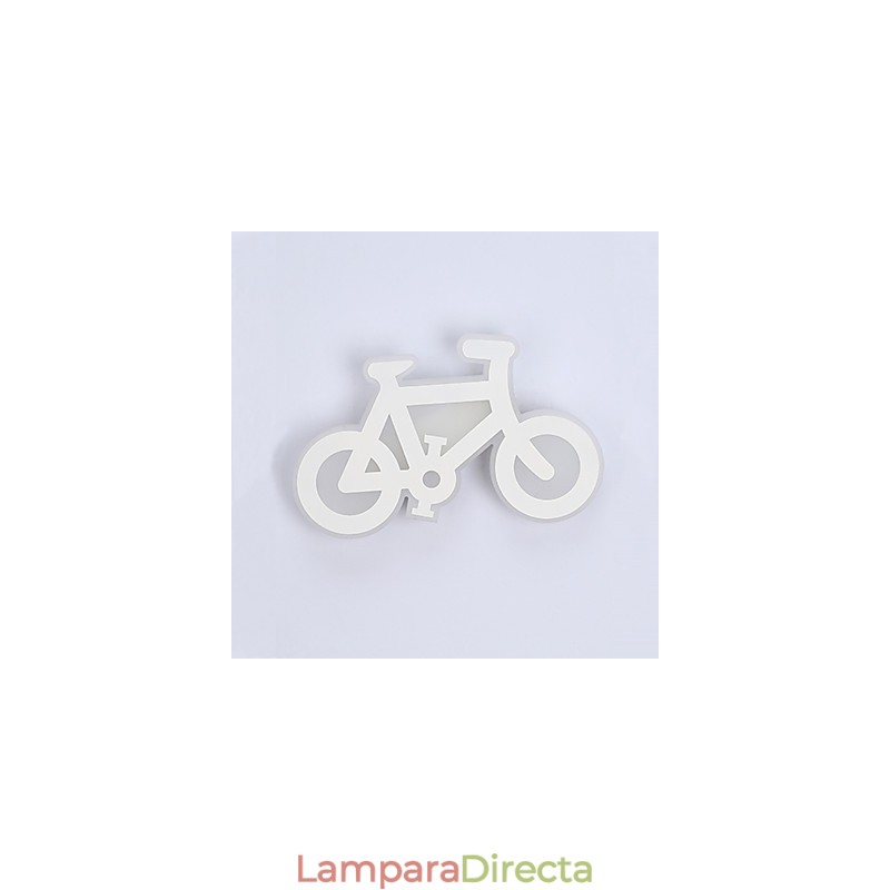 Lámpara de pared con función de pintura contemporánea moderna integrada para luz ambiental.