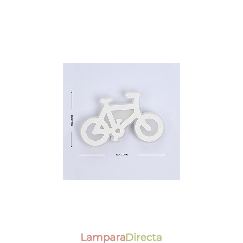 Lámpara de pared con función de pintura contemporánea moderna integrada para luz ambiental.