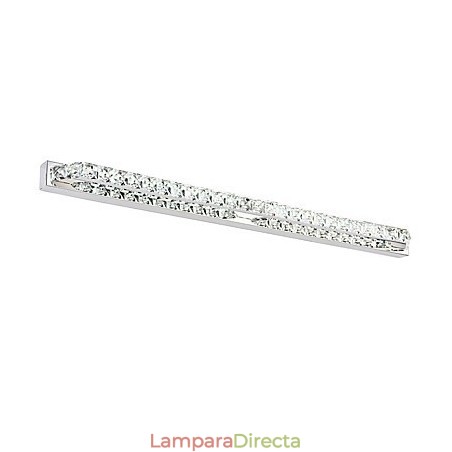 Lámpara de espejo larga de alta calidad para baño, lámpara de pared de metal y cristal. Lámpara de espejo larga de alta calidad para baño, lámpara de pared de metal y cristal.