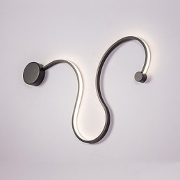Lámparas de pared modernas de metal creativas para sala de estar, pasillo, dormitorio, habitaciones de hotel, iluminación decorativa de noche