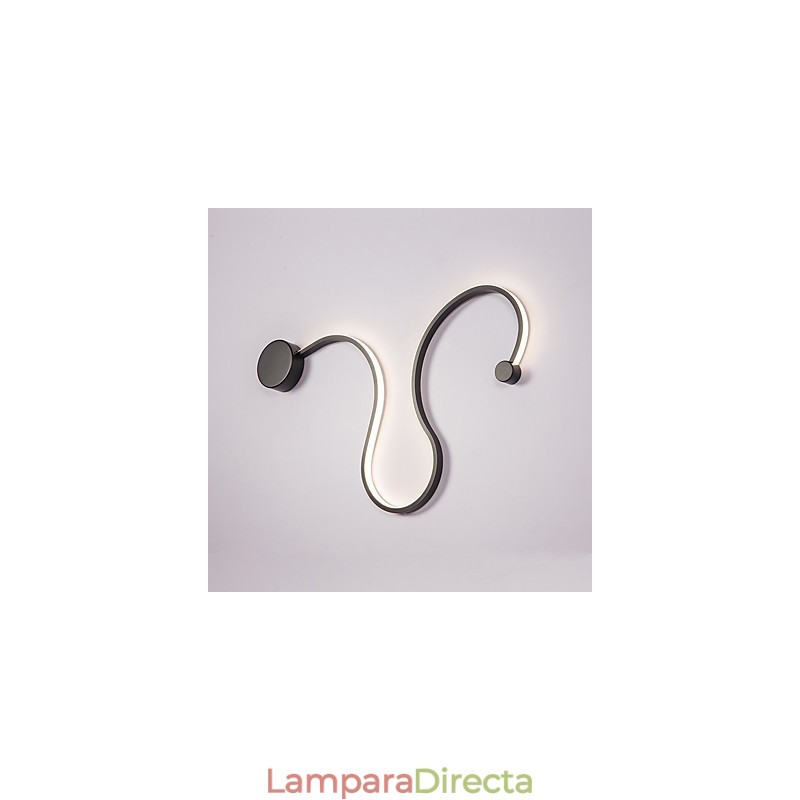 Lámparas de pared modernas de metal creativas para sala de estar, pasillo, dormitorio, habitaciones de hotel, iluminación decorativa de noche