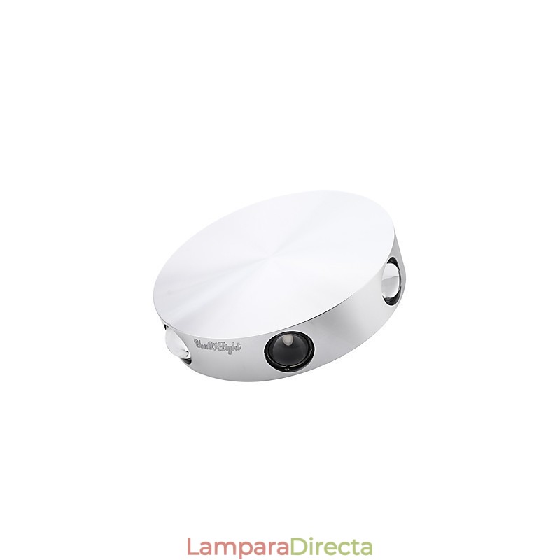 Función de pintura contemporánea moderna integrada para luces de pared con bombillas de estilo mini