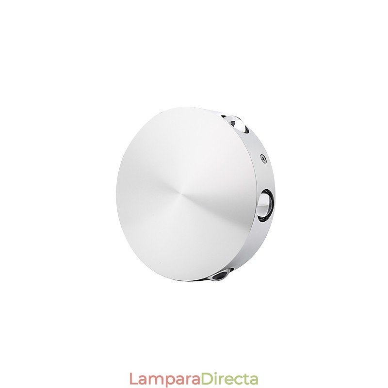 Función de pintura contemporánea moderna integrada para luces de pared con bombillas de estilo mini