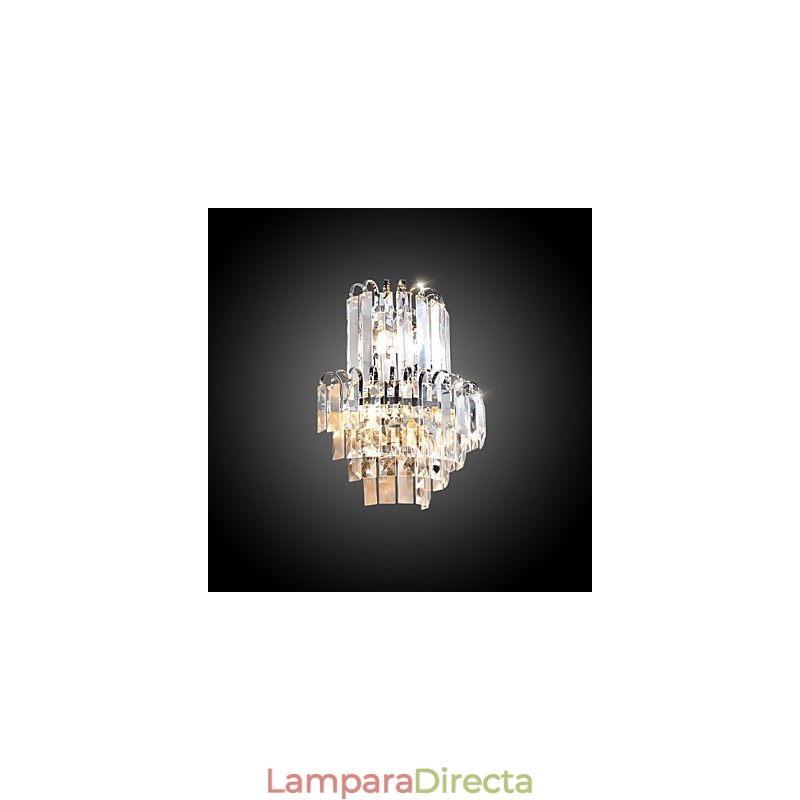 Apliques de pared Cristal Moderno Contemporáneo Vidrio