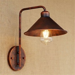 Iluminación de restaurante de cafetería con personalidad creativa decorativa de hierro retro estilo country americano