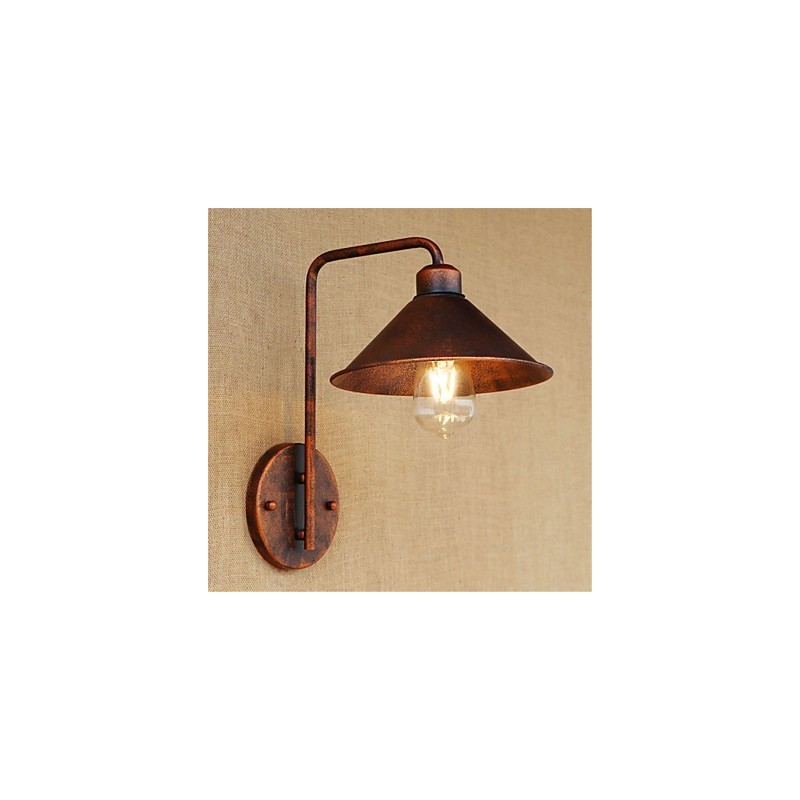 Iluminación de restaurante de cafetería con personalidad creativa decorativa de hierro retro estilo country americano