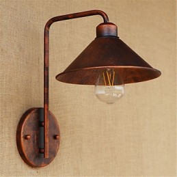 Iluminación de restaurante de cafetería con personalidad creativa decorativa de hierro retro estilo country americano