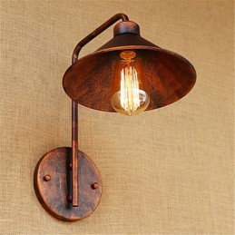 Iluminación de restaurante de cafetería con personalidad creativa decorativa de hierro retro estilo country americano
