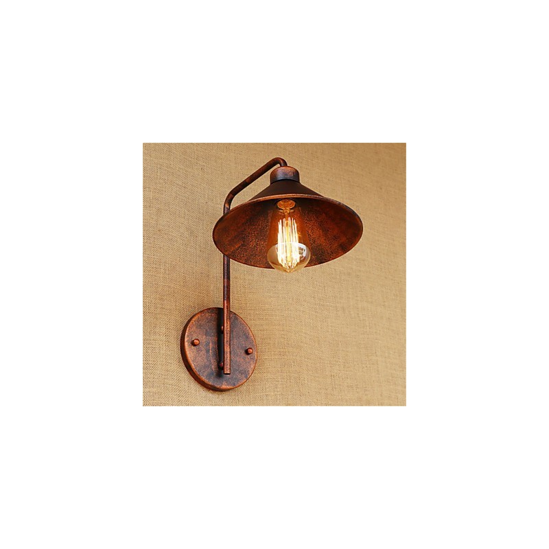 Iluminación de restaurante de cafetería con personalidad creativa decorativa de hierro retro estilo country americano
