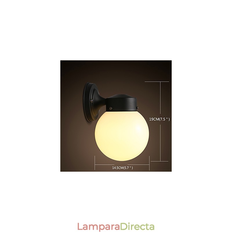 Apliques de pared con luz descendente de estilo mini con pintura contemporánea moderna
