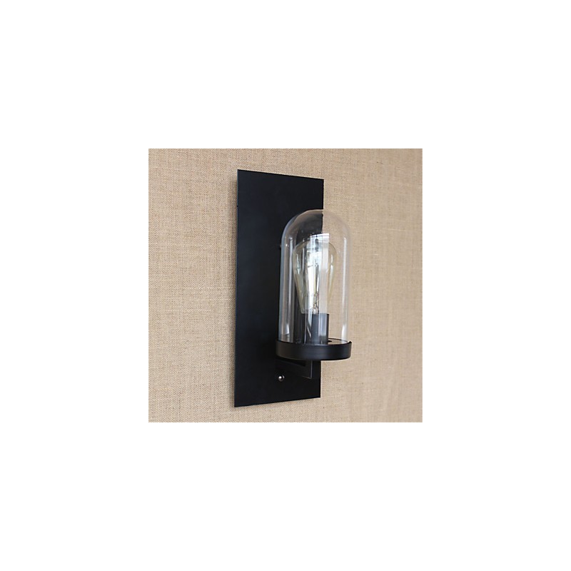 Apliques de pared con luz ambiental de estilo rústico estilo cabaña retro para proteger los ojos