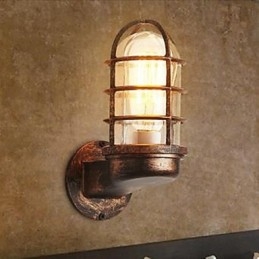 Lámpara de pared retro para sala de estar, cafetería, tienda de ropa, bar, balcón