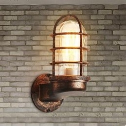 Lámpara de pared retro para sala de estar, cafetería, tienda de ropa, bar, balcón