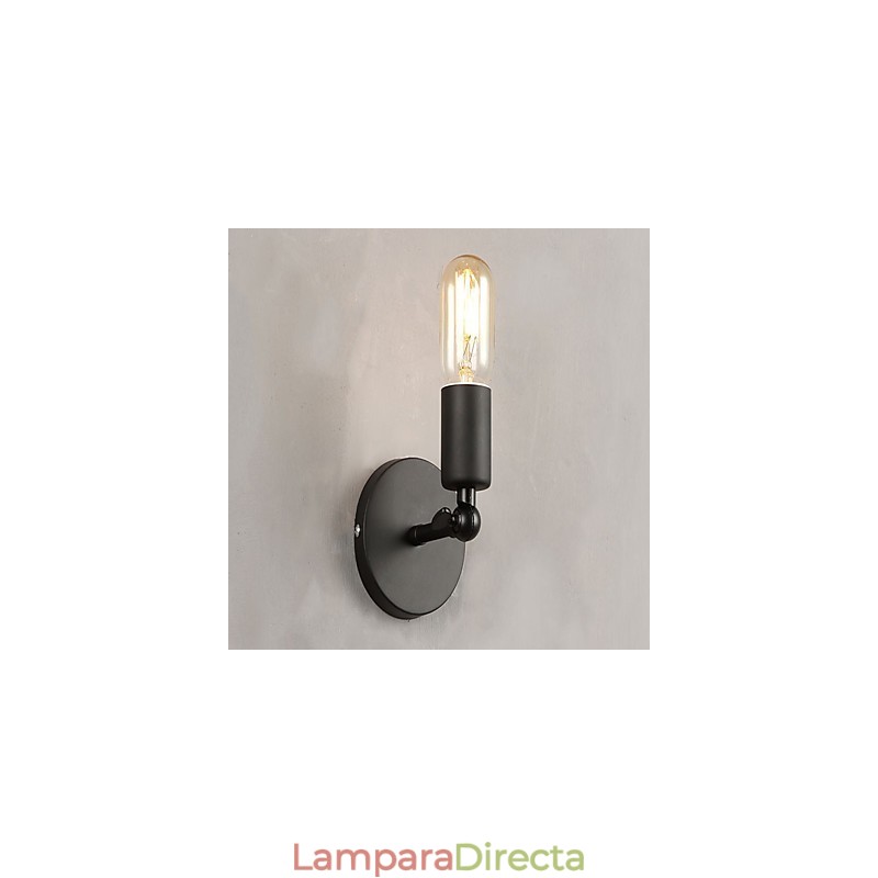 Pintura novedosa de estilo rural contemporáneo moderno para apliques de pared con luz ambiental.