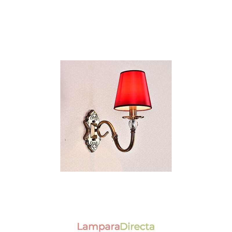 Apliques de pared con luz empotrada, clásicos tradicionales, galvanizados, para protección ocular.