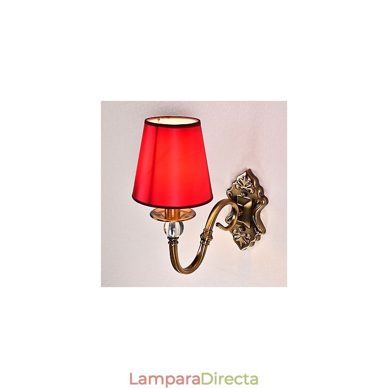 Apliques de pared con luz empotrada, clásicos tradicionales, galvanizados, para protección ocular.