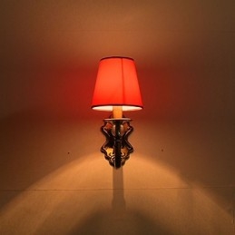 Apliques de pared con luz empotrada, clásicos tradicionales, galvanizados, para protección ocular.