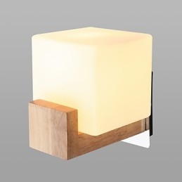 Apliques de pared con luz ambiental y protección ocular con pintura contemporánea moderna