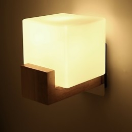 Apliques de pared con luz ambiental y protección ocular con pintura contemporánea moderna