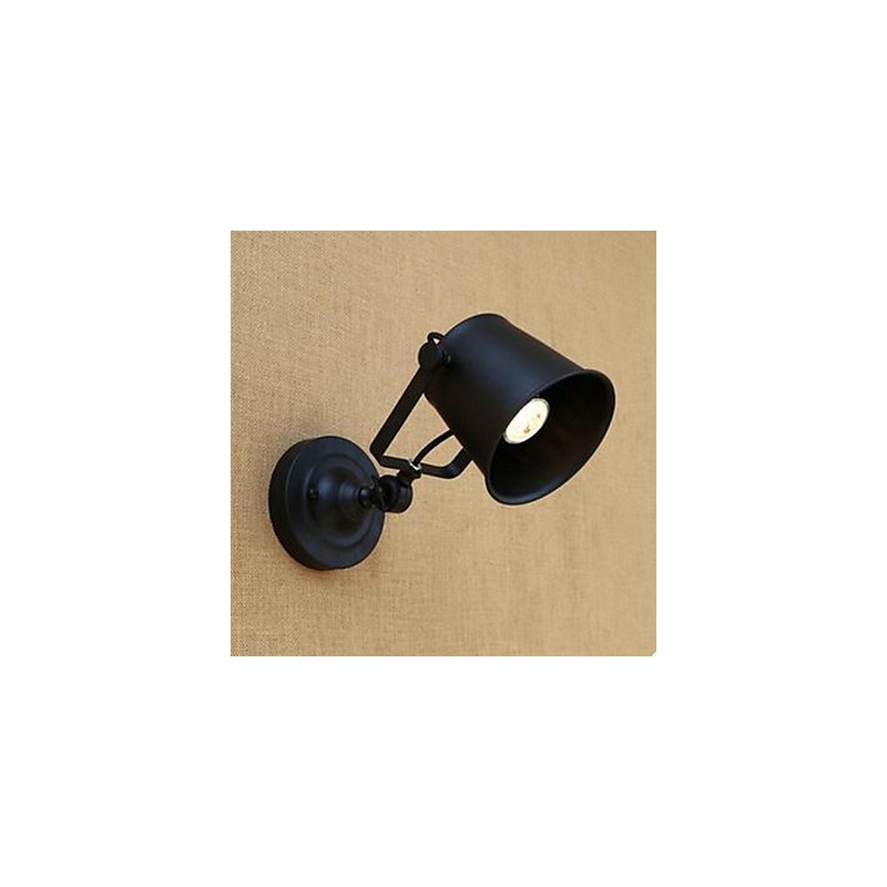 Cabaña rústica clásica tradicional con pintura novedosa para brazo oscilante, protección ocular y luz ambiental.