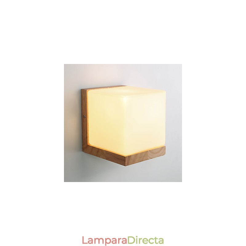 Apliques de pared con luz ambiental, acabado en óxido negro contemporáneo y moderno para protección ocular.