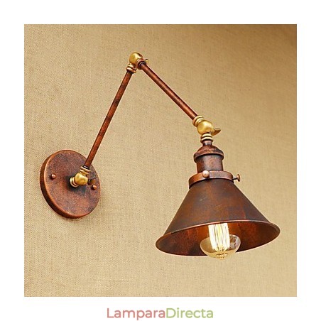 Aplique de pared de latón vintage industrial, lámpara de pared, iluminación para el hogar, decoración de interiores, aplique de pared Aplique de pared de latón vintage industrial, lámpara de pared, iluminación para el hogar, decoración de interiores, aplique de pared