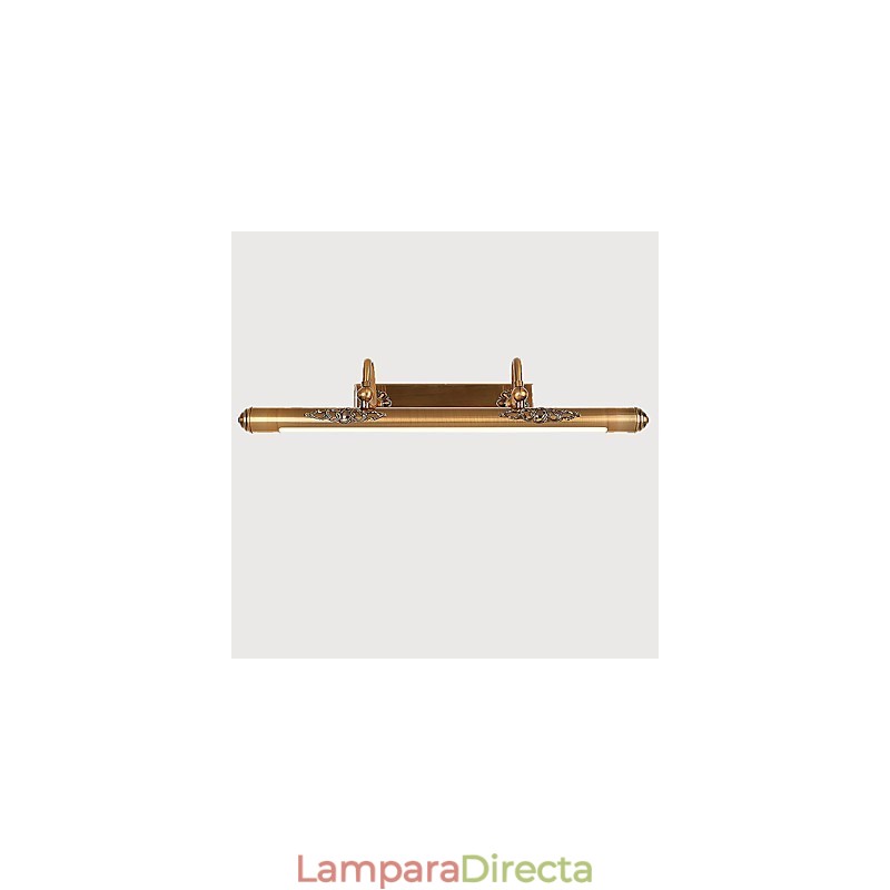 Lámpara de espejo integrada moderna contemporánea tradicional clásica rústica estilo cabaña vintage latón antiguo