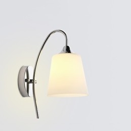 Apliques de pared con luz ambiental y protección ocular con pintura contemporánea moderna
