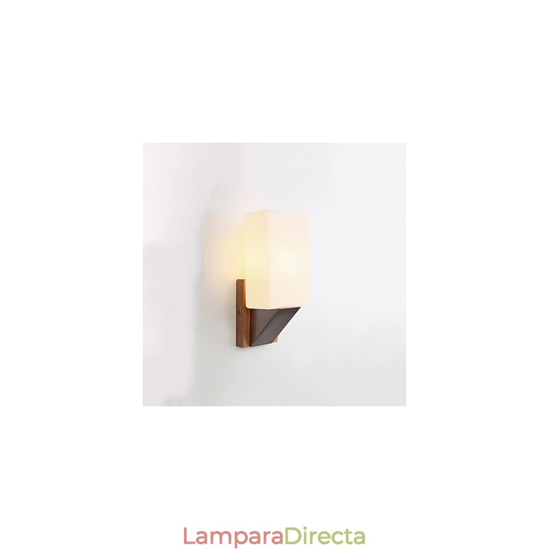 Apliques de pared con luz ambiental, acabado en óxido negro contemporáneo y moderno para protección ocular.