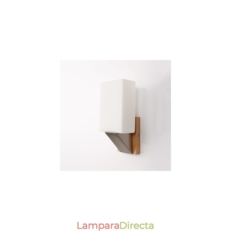 Apliques de pared con luz ambiental, acabado en óxido negro contemporáneo y moderno para protección ocular.