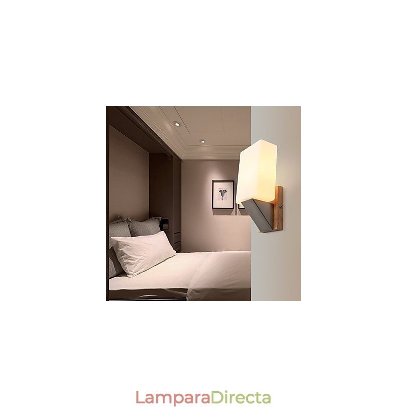 Apliques de pared con luz ambiental, acabado en óxido negro contemporáneo y moderno para protección ocular.