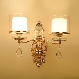 Apliques de pared con luz ambiental, modernos y contemporáneos, con acabado galvanizado, para protección ocular.