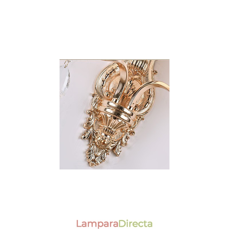 Apliques de pared con luz ambiental, modernos y contemporáneos, con acabado galvanizado, para protección ocular.