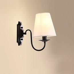 Apliques de pared con luz descendente y protección ocular con pintura contemporánea moderna